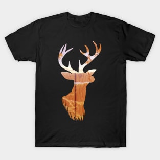 Deer Silhouette Art T-Shirt